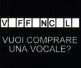 Vuoi comperare una vocale?
