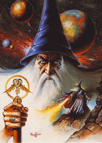 Un'immagine di Gandalf ... il mago dalle mille sembianze !!! ... infatti pi sotto capirete come la magia possa diventare un potente strumento di rimorchio ...